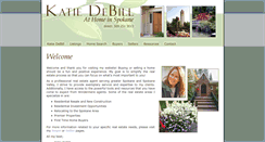 Desktop Screenshot of katiedebill.com